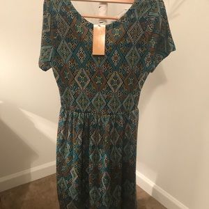 Francesca's NWT Aztec Dress